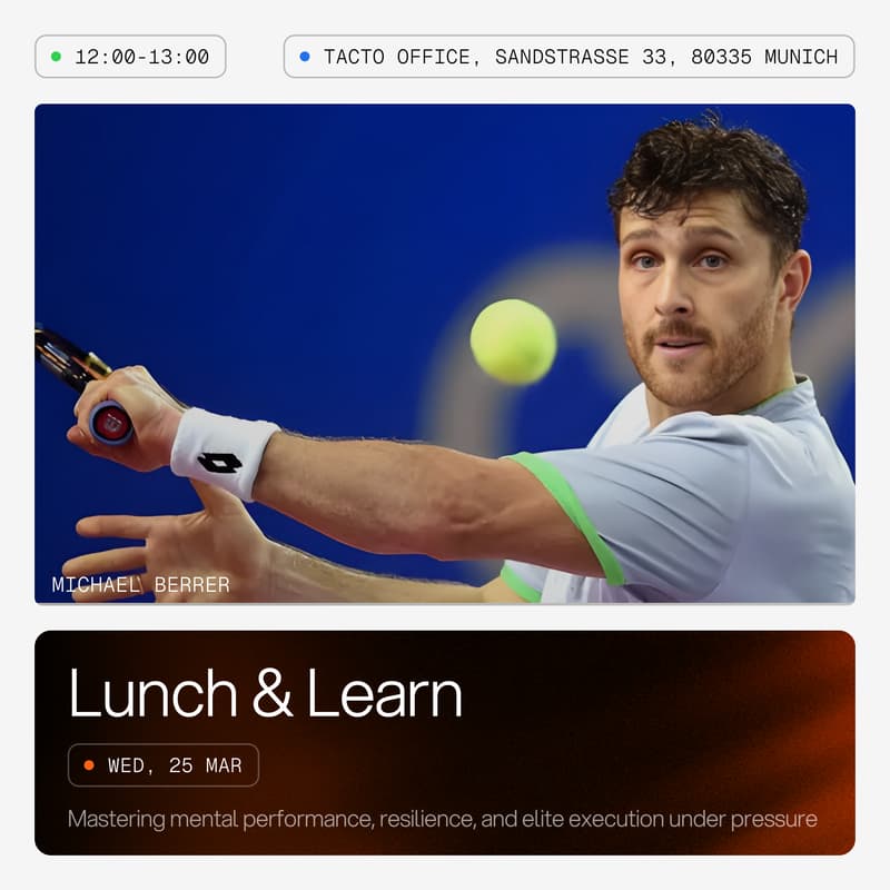 Cover Image for Lunch & Learn: The Championship Mindset with Michael Berrer