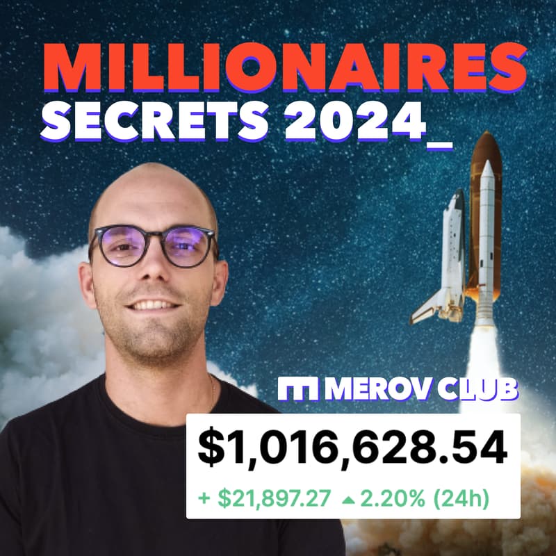 Image de couverture pour Les Secrets Invest du Merov Club ⚔️ 🔴 LIVE