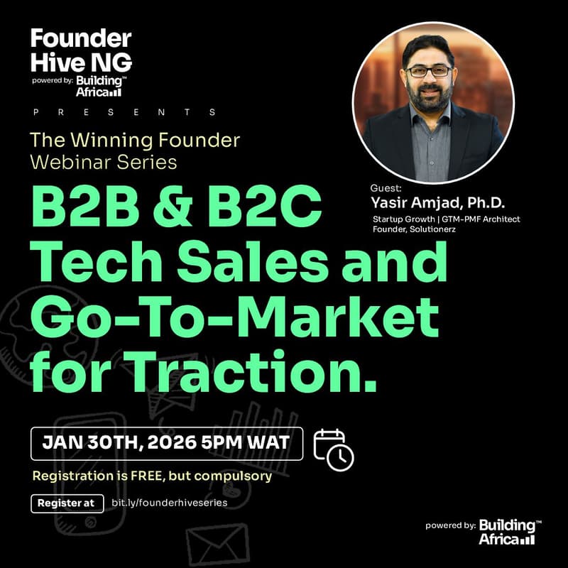Cover Image for B2B & B2C Tech Sales and Go-To-Market for Traction
