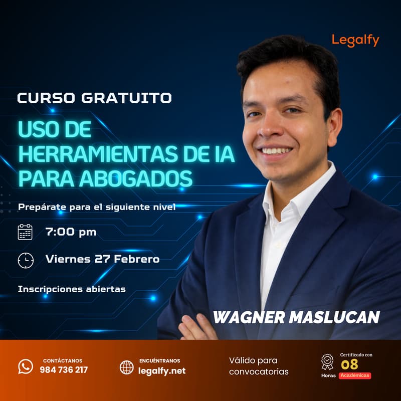 Cover Image for Uso de herramientas de IA para abogados