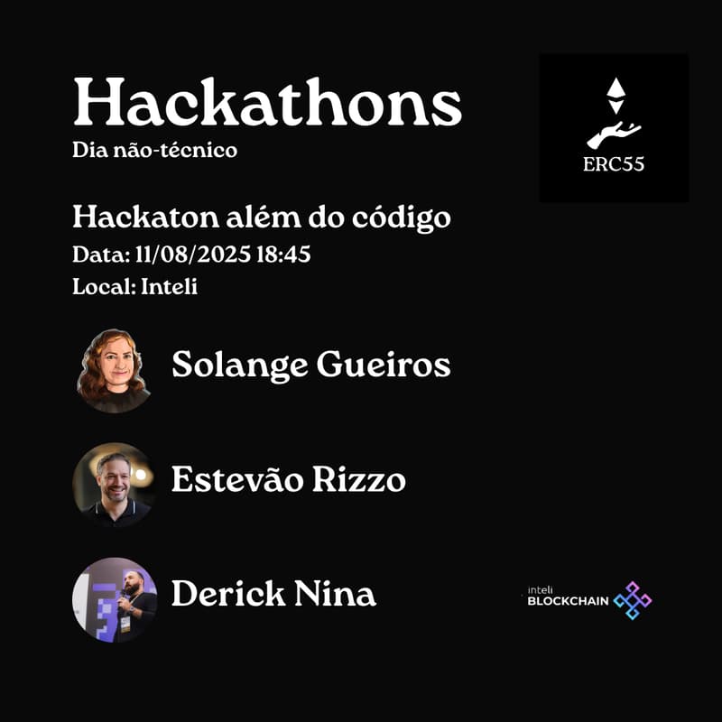 Cover Image for [Day 1] Hackathons: Da Ideia ao Código - ERC55