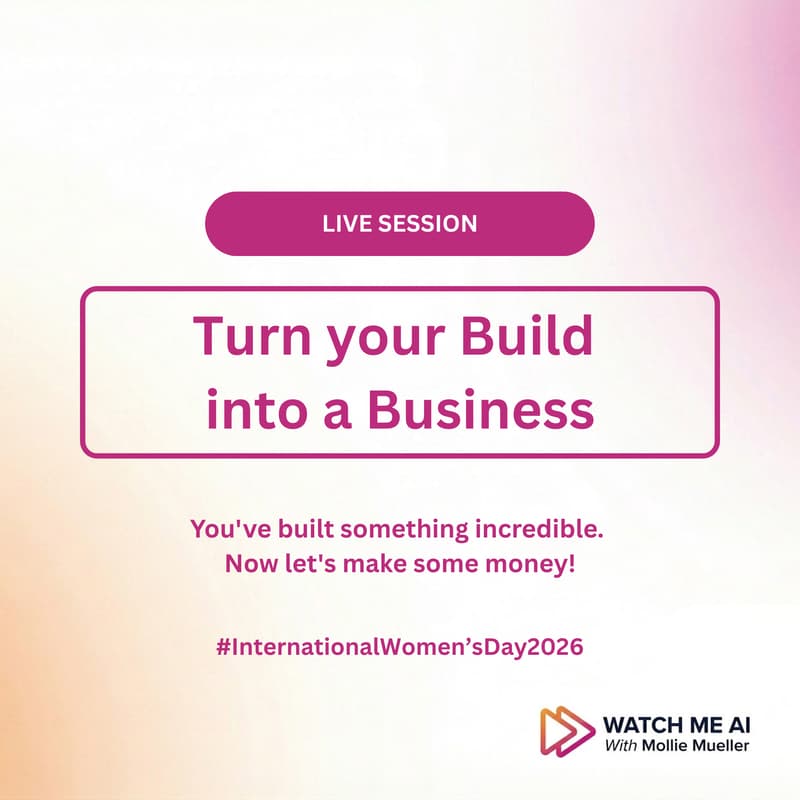 Cover Image for Turn Your Lovable Build Into a Business