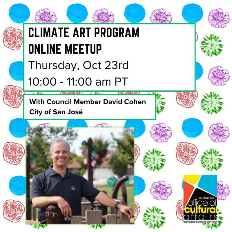 Cover Image for Climate Art Meet Up with Councilmember David Cohen