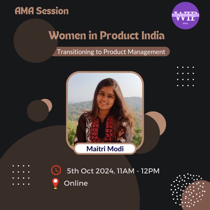 Cover Image for Women in Product India: Transitioning to Product Management