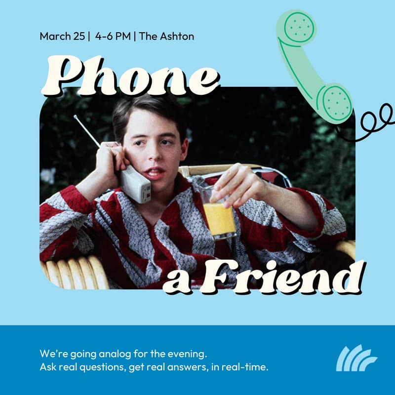 Cover Image for Phone a Friend
