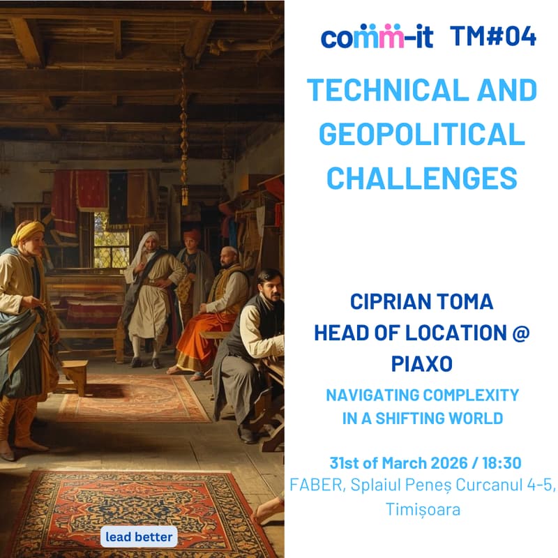 Cover Image for COMM-IT #04 - Technological and geopolitical challenges