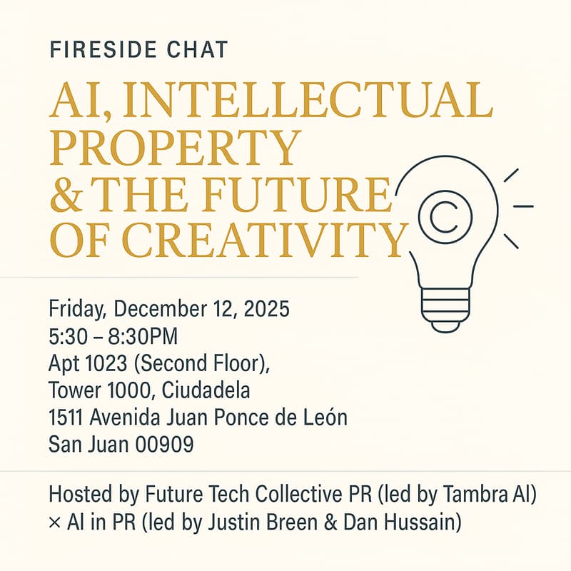 Cover Image for AI, INTELLECTUAL PROPERTY & THE FUTURE OF CREATIVITY