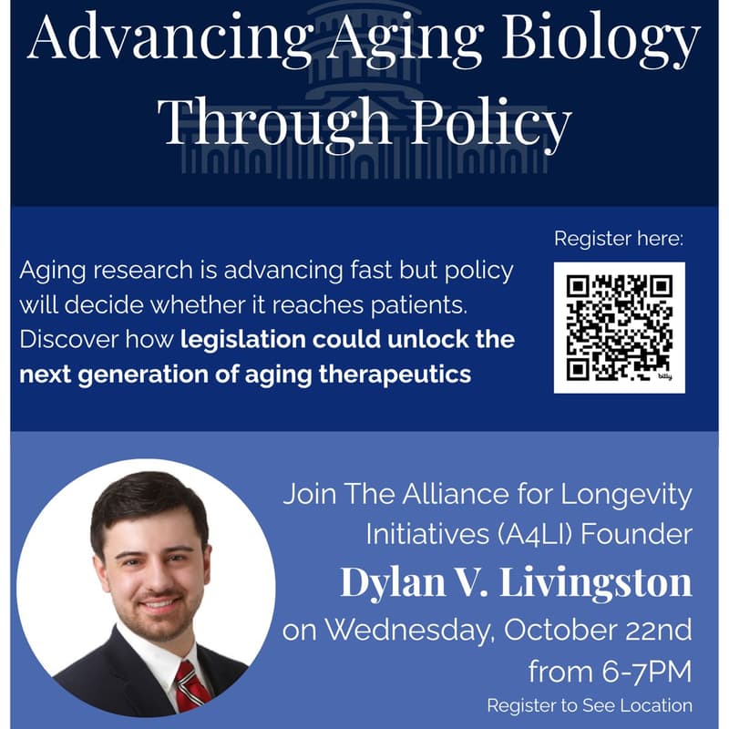 Cover Image for Advance Aging Biology Through Policy: Alliance for Longevity Initiatives