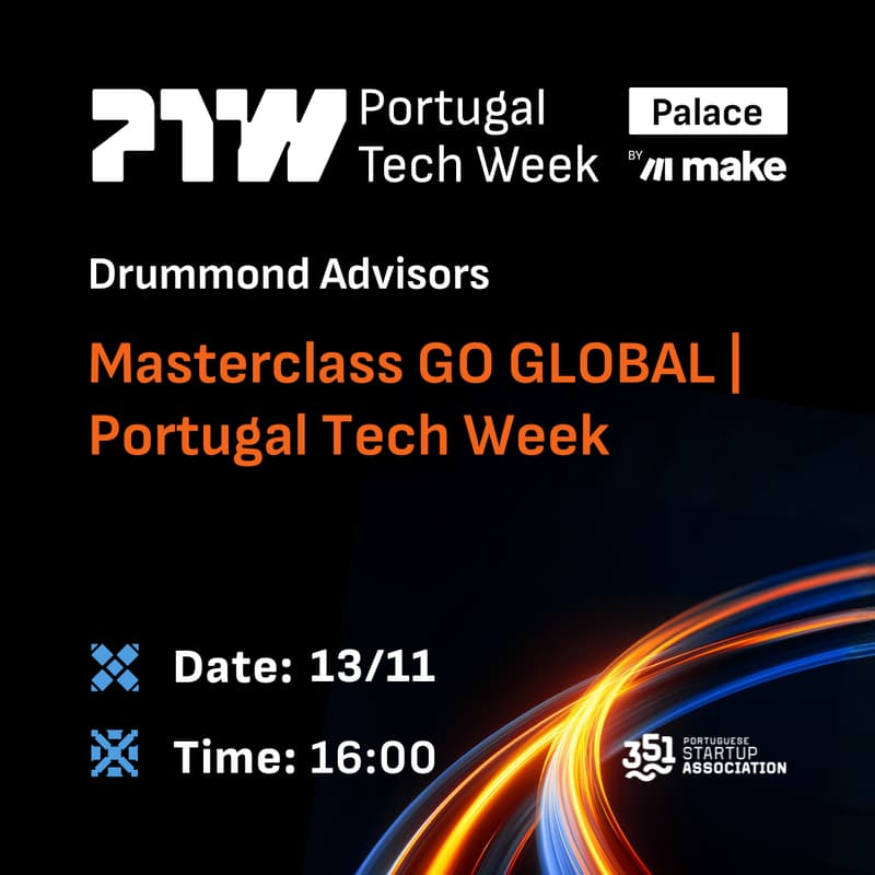 Cover Image for Masterclass GO GLOBAL | Portugal Tech Week
