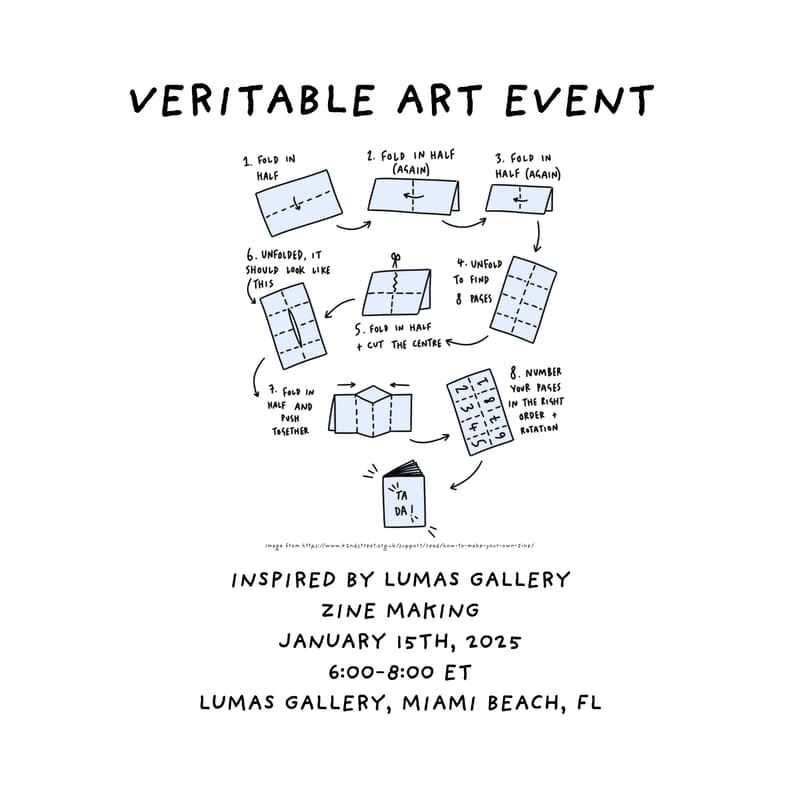 Cover Image for Inspired By Lumas Gallery Zine Making