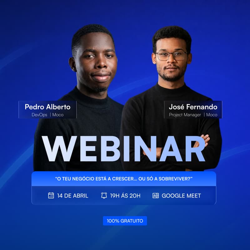 Cover Image for WEBINAR: "O teu Negócio está a crescer...ou a sobreviver?"