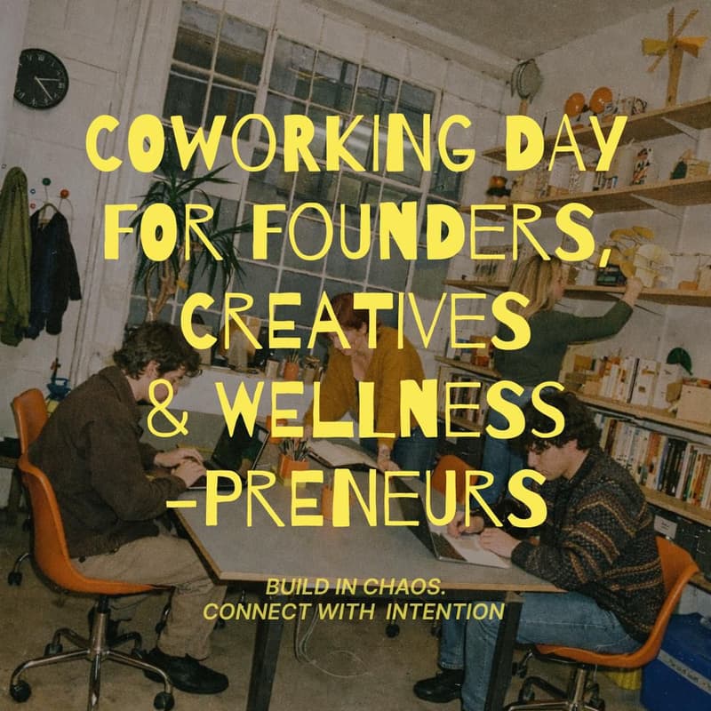 Cover Image for Coworking Day for Founders & Creatives