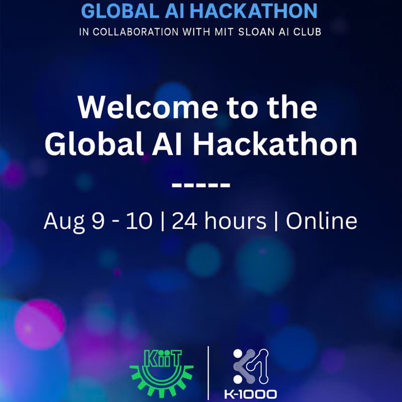 Cover Image for Global AI Hackathon in Collaboration with MIT Sloan AI Club powered by K-1000