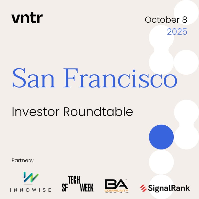 Cover Image for VNTR Investor Roundtable San Francisco
