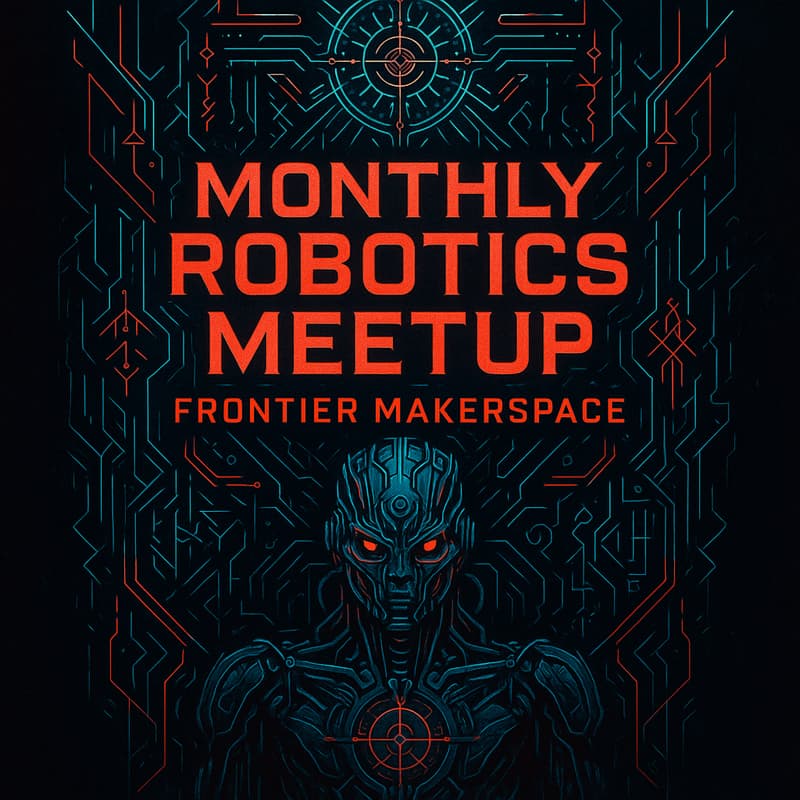 Cover Image for Monthly Robotics Meetup - Open Registration