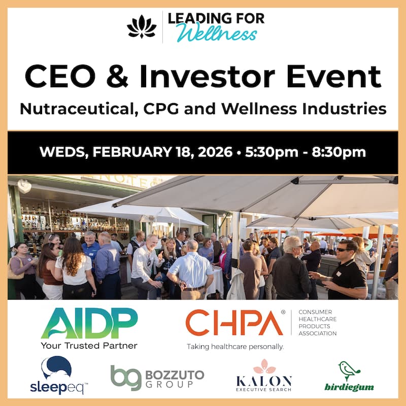 Cover Image for Leading For Wellness CEO & Investor Event