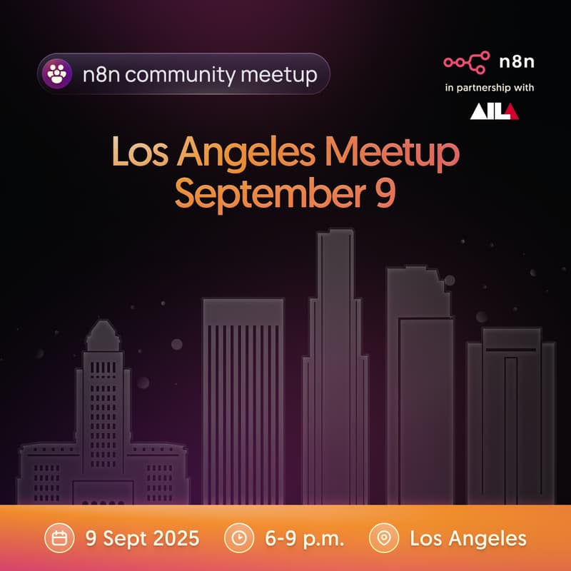 Cover Image for Los Angeles n8n Meetup
