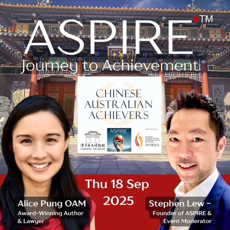 Cover Image for ASPIRE Conversation / Journey to Achievement Series- The Art of the Balancing Act: Law, Literature & Life