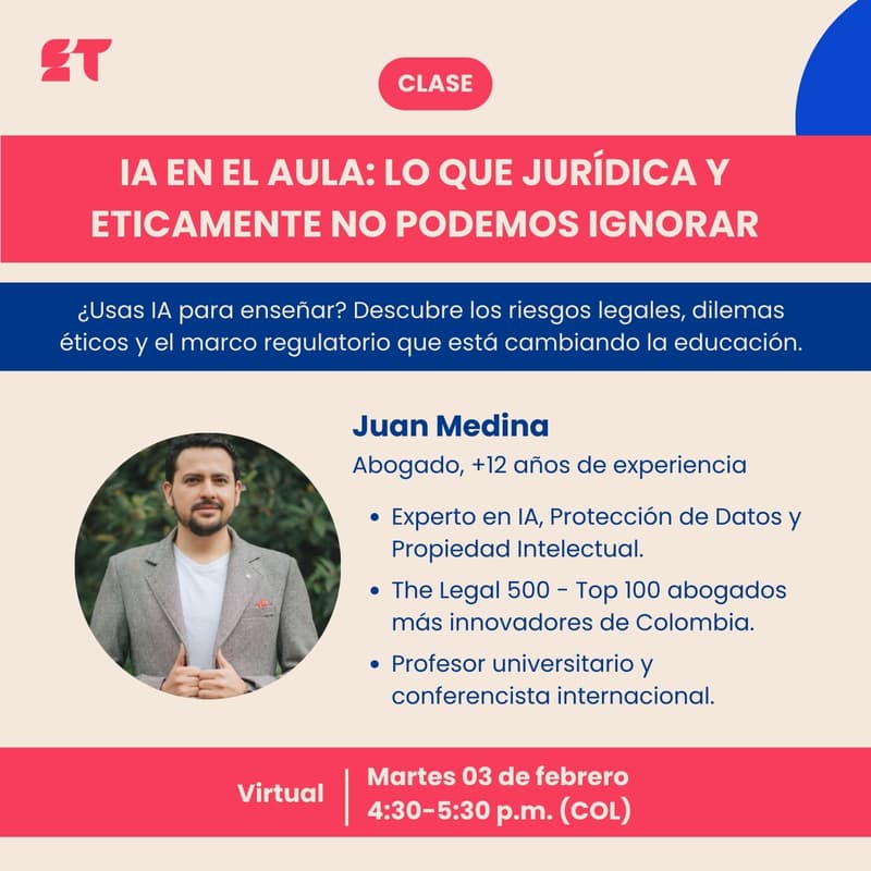 Cover Image for IA en el aula: lo que jurídica y eticamente no podemos ignorar