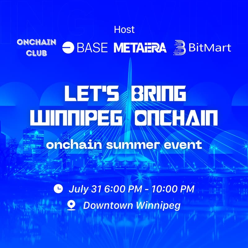 Cover Image for Let's bring Winnipeg onchain!
