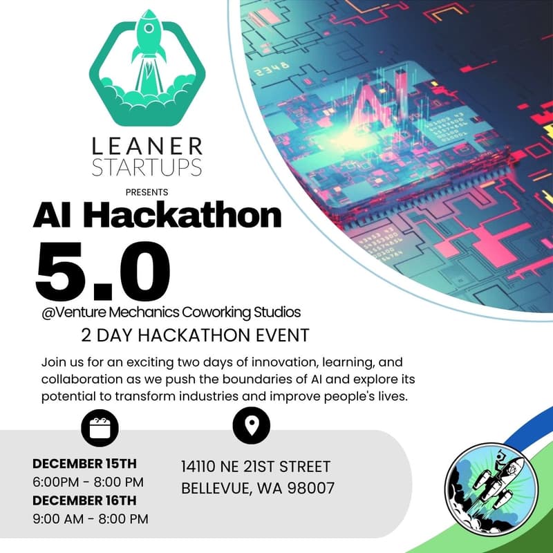Cover Image for AI Hackathon 5.0 @Venture Mechanics