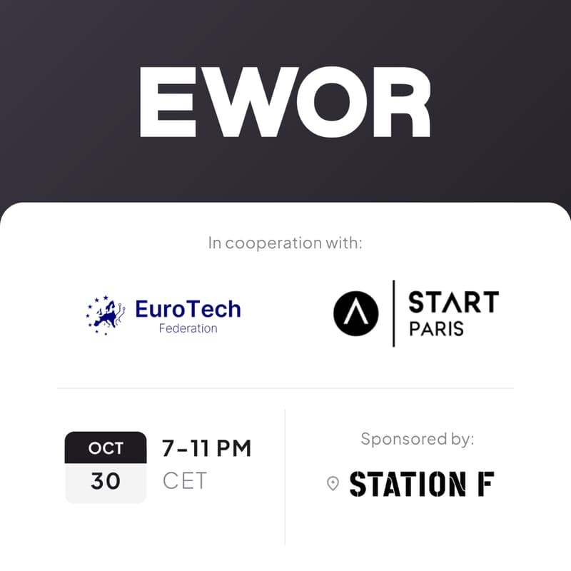 Cover Image for Build here, Build now - How Paris' Outliers Are Forging the Future | EWOR x Station F