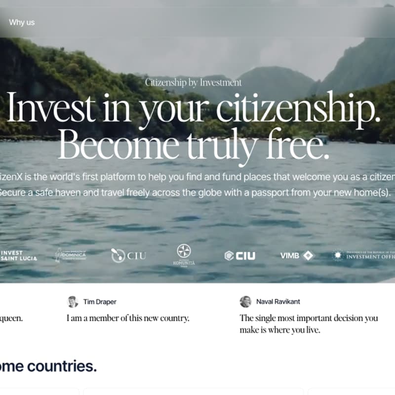 Cover Image for Monthly PEF / CitizenX: Acquire Citizenship
