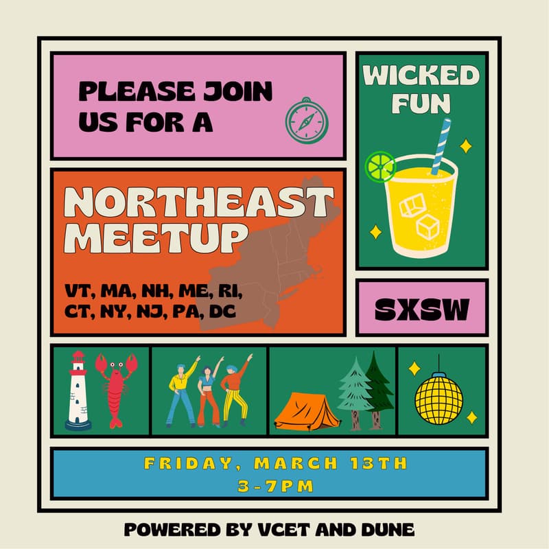 Cover Image for Northeast Meetup @ SXSW ↗️