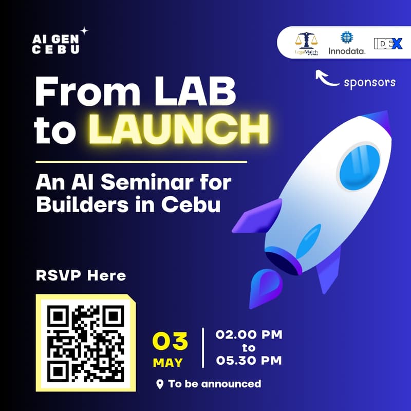 Cover Image for Cebu's AI Seminar for Builders