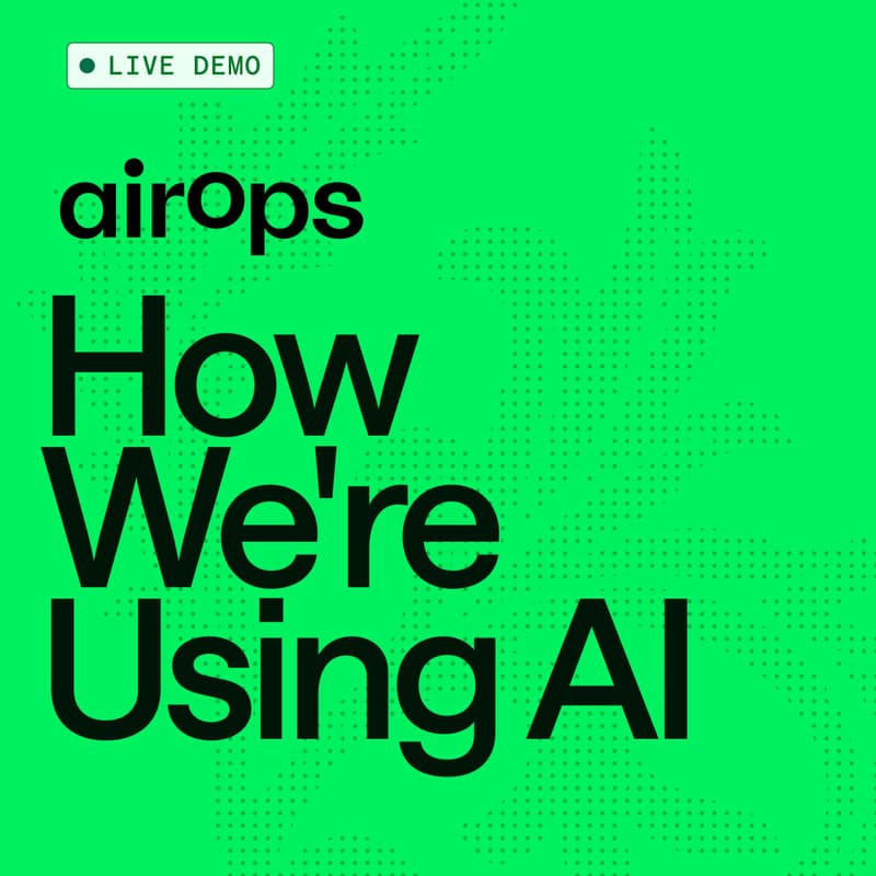 Cover Image for Session: How We're Using AI