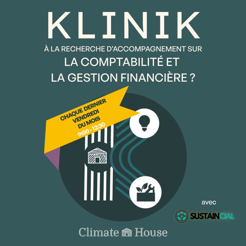Cover Image for KLINIK - Comptabilité & Gestion Financière x Sustaincial