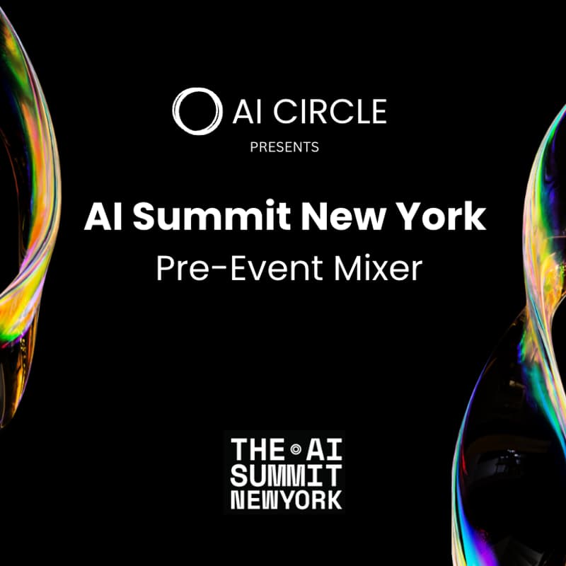 Cover Image for AI Circle: AI Summit New York Pre-Event Mixer