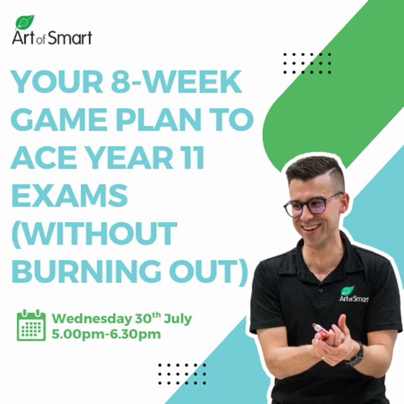 Cover Image for Your 8-Week Game Plan to Ace Year 11 Exams (Without Burning Out)