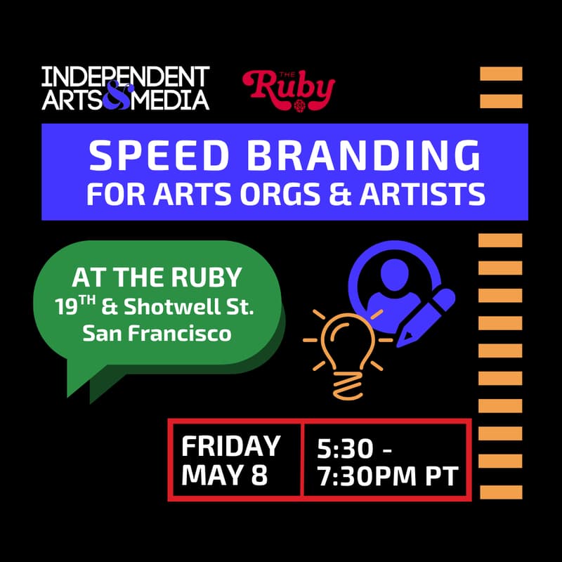 Cover Image for Speed Branding for Arts Orgs & Artists