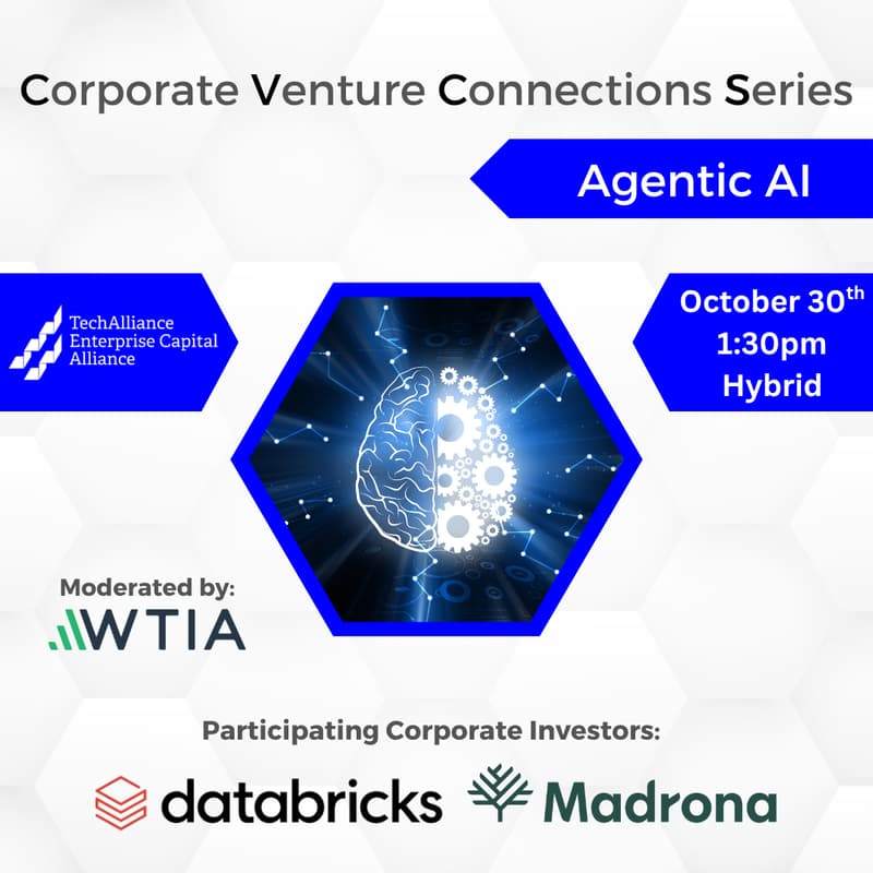 Cover Image for Corporate Venture Connections Series: Agentic AI (Hybrid) - Featuring Databricks and Madrona