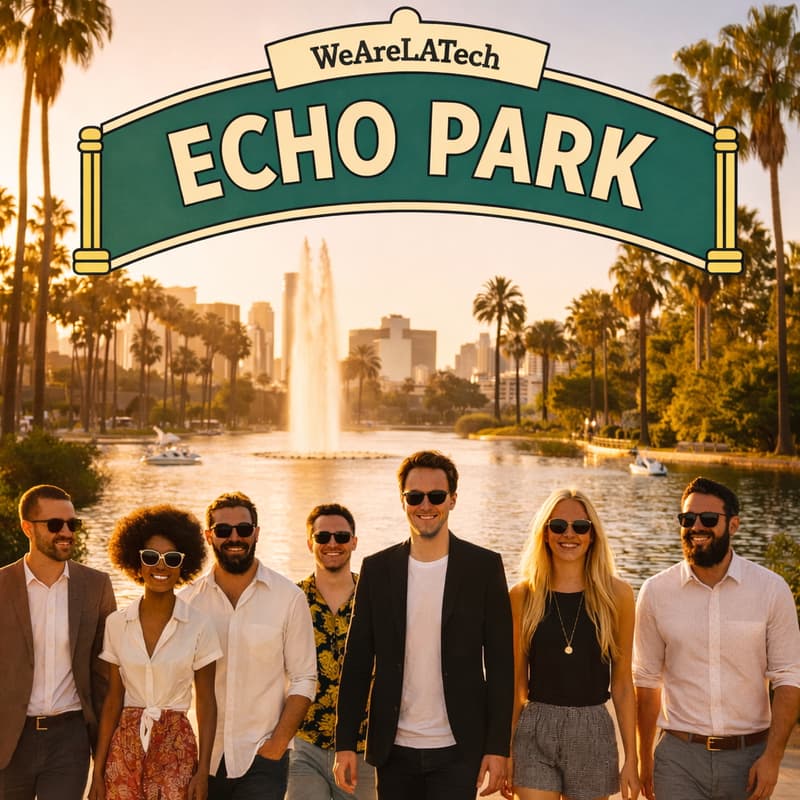 Cover Image for WeAreLATech: LA Tech Community Walk 🚶 Echo Park New Year Edition