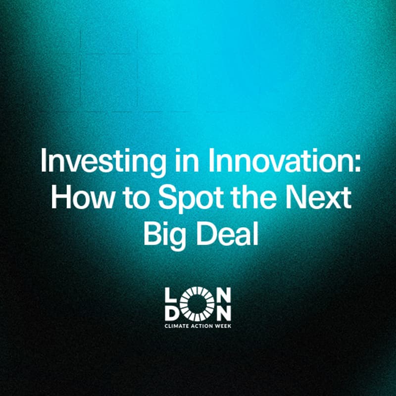 Cover Image for Panel: Investing in Circularity: What investors need to see to commit, with The BAE HQ, Spin Ventures
