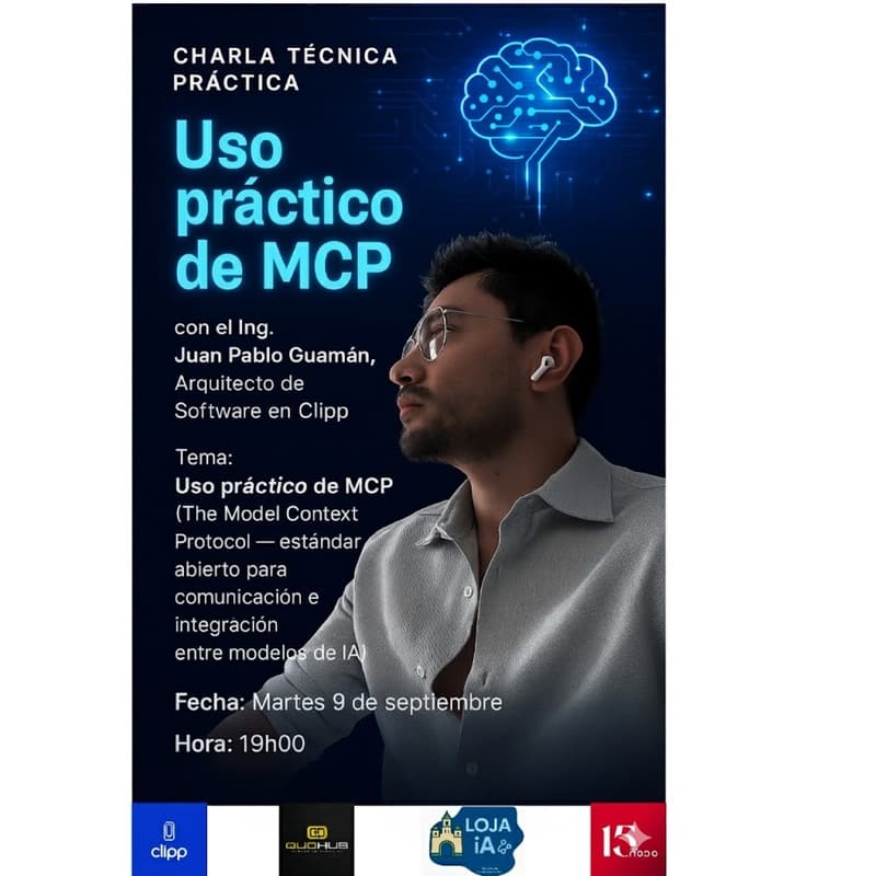 Cover Image for 📢 Charla Técnica Práctica: Uso práctico de MCP