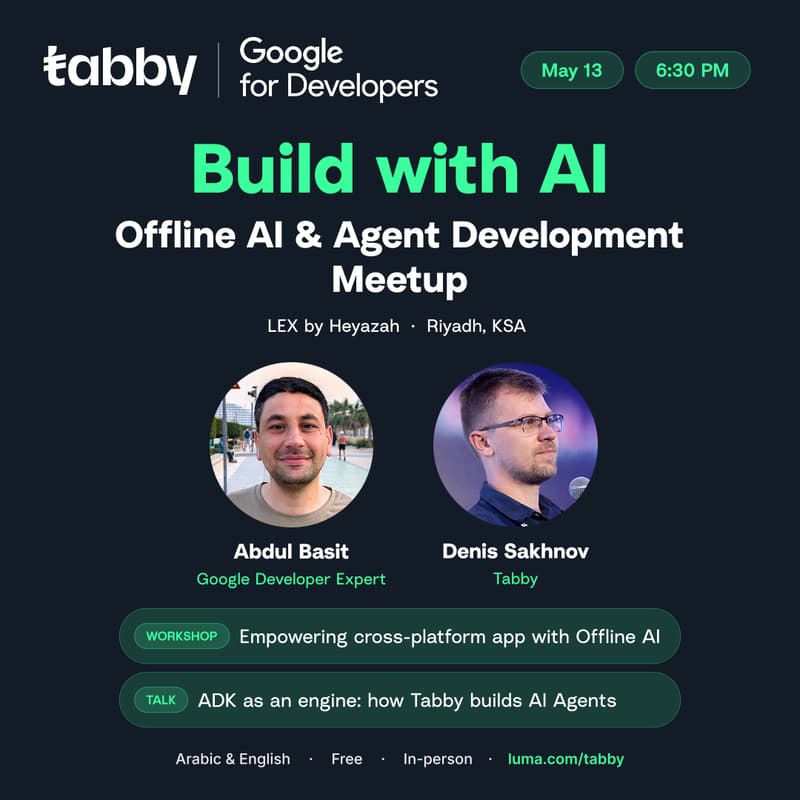 Cover Image for Build with AI x Tabby: Offline AI & Agent Development Meetup