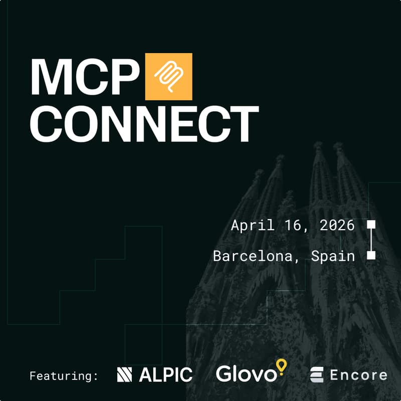 Cover Image for MCP Connect Barcelona with Glovo, Encore Design and Alpic