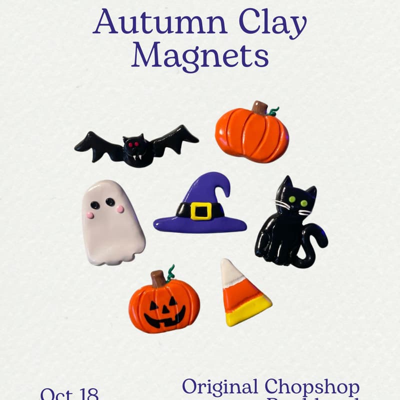 Cover Image for Autumn Clay Magnets