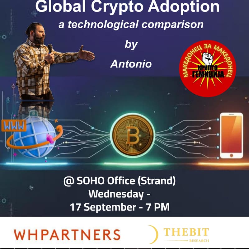 Cover Image for Global Crypto Adoption – a technological comparison by Antonio