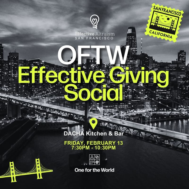 Cover Image for OFTW Effective Giving Social