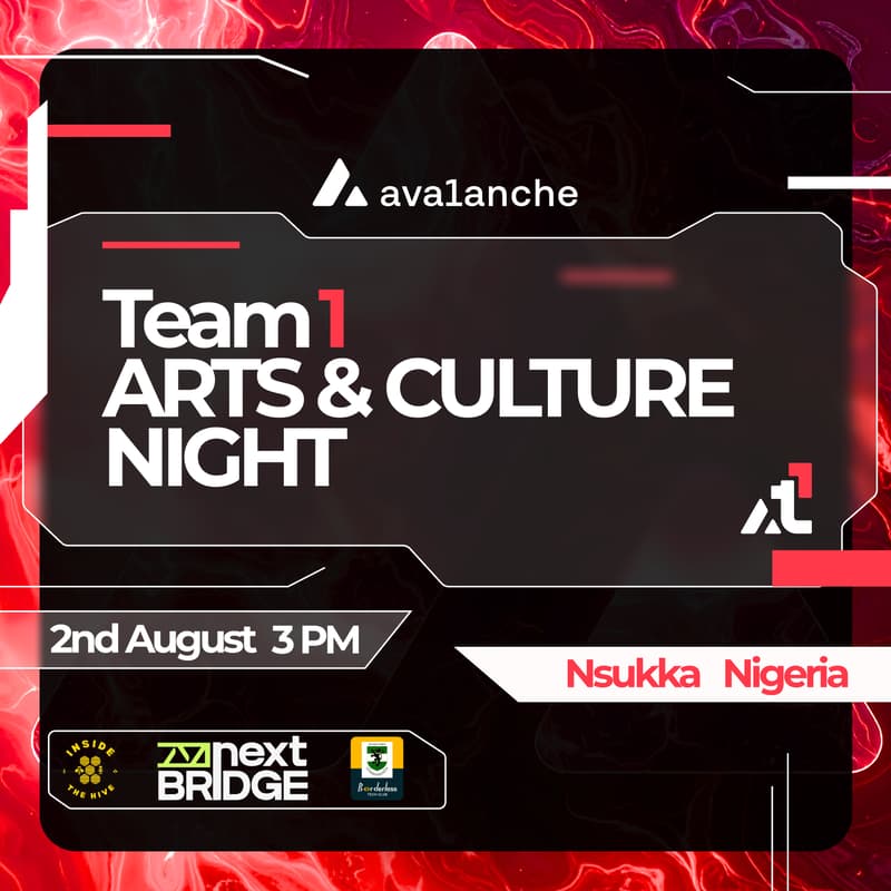 Cover Image for Team1 Art & Culture Night, Nsukka