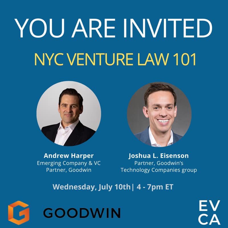 EVCA x Goodwin: Venture Law 101 · Luma