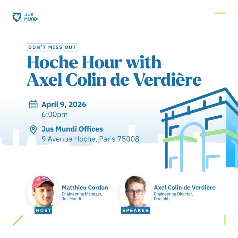 Cover Image for Hoche Hour with Axel Colin de Verdière (Doctolib): Building Tech That Matters