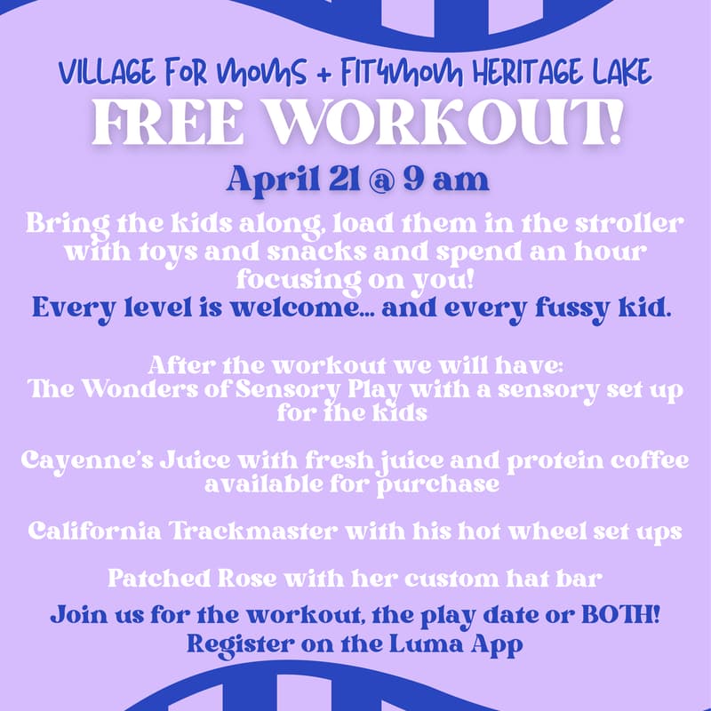 Cover Image for Free Workout + Play Date