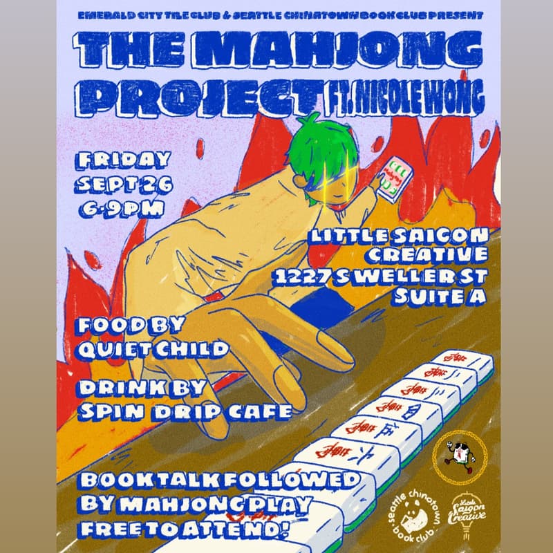 Cover Image for The Mahjong Project with author Nicole Wong - Book Talk Registration & Priority on Mahjong Play