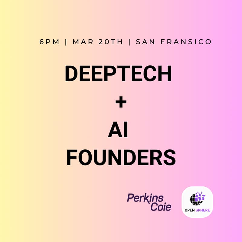 Cover Image for Deeptech + AI Founder/VC Dinner
