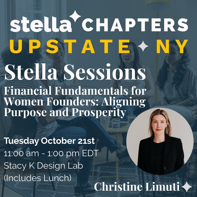 Cover Image for ROC: Stella Sessions: Financial Fundamentals for Women Founders